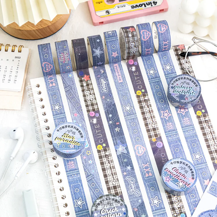 Masking Tape Adhesive Tape Wide Scrapbook Tape Modern Arts Decorative Tapes  Pack