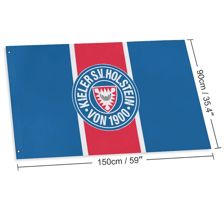 Holstein Kiel Fahne Flagge - Garten Flagge