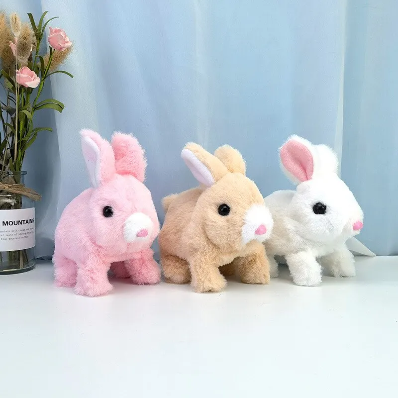 Rowlinnsky Bunny Toys Educational Interactive Toys Bunnies Can Walk and Talk