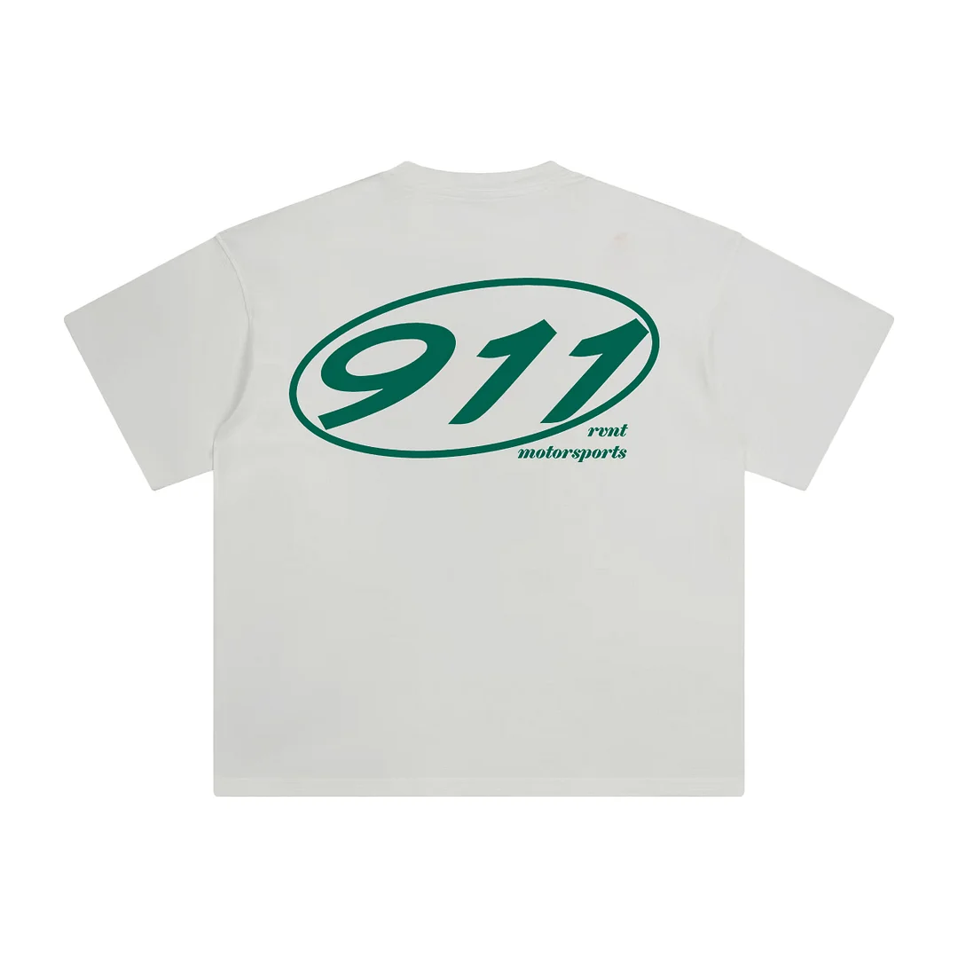 Porsche 953 Dakar Rally Printed Men's Oversized T-shirts
