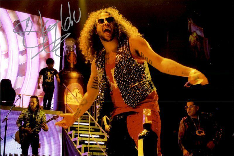 Sky Blu LMFAO authentic signed RAPPER 10x15 Photo Poster painting W/ Certificate Autographed B2