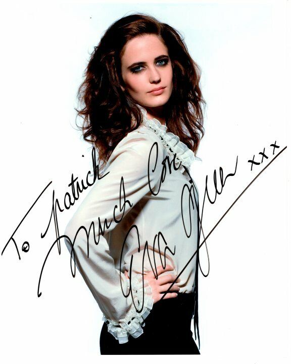 EVA GREEN Autographed Signed Photo Poster paintinggraph - To Patrick