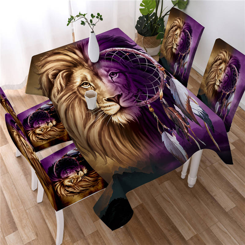 

Lion - Tablecloth Without Chair Cover, 140*180cm, 501 Original
