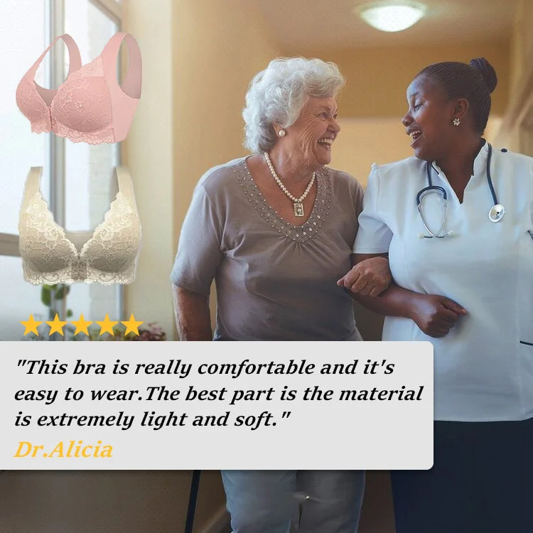 Lily FRONT CLOSURE '5D' SHAPING PUSH UP COMFY Wireless BRA(BUY 1 GET 2 FREE)