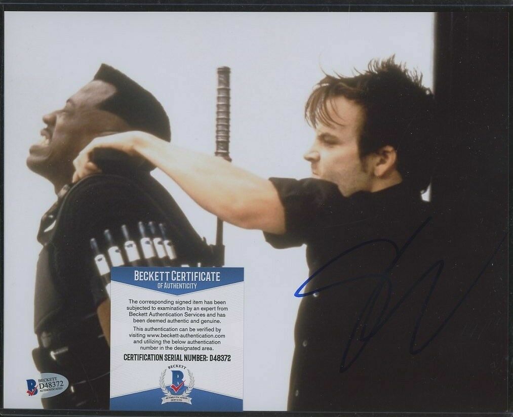 Stephen Dorff as Deacon Frost signed Blade 8x10 autographed Photo Poster painting PSA COA (A)