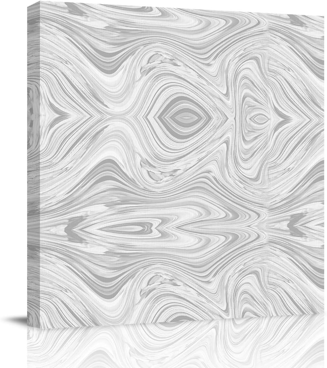 Marble Wall Art Decor, Painting Pictures On Canvas Room Decor Refresh Pattern Artwork Poster & Print for Bedroom Living Room Bathroom Kitchen Home Office,Framed 16x16in 16&#034;x16&#034;