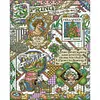 Four Seasons Of Spring-14CT Stamped Cross Stitch 40*51cm/15.75*20.08in tapestrymarket