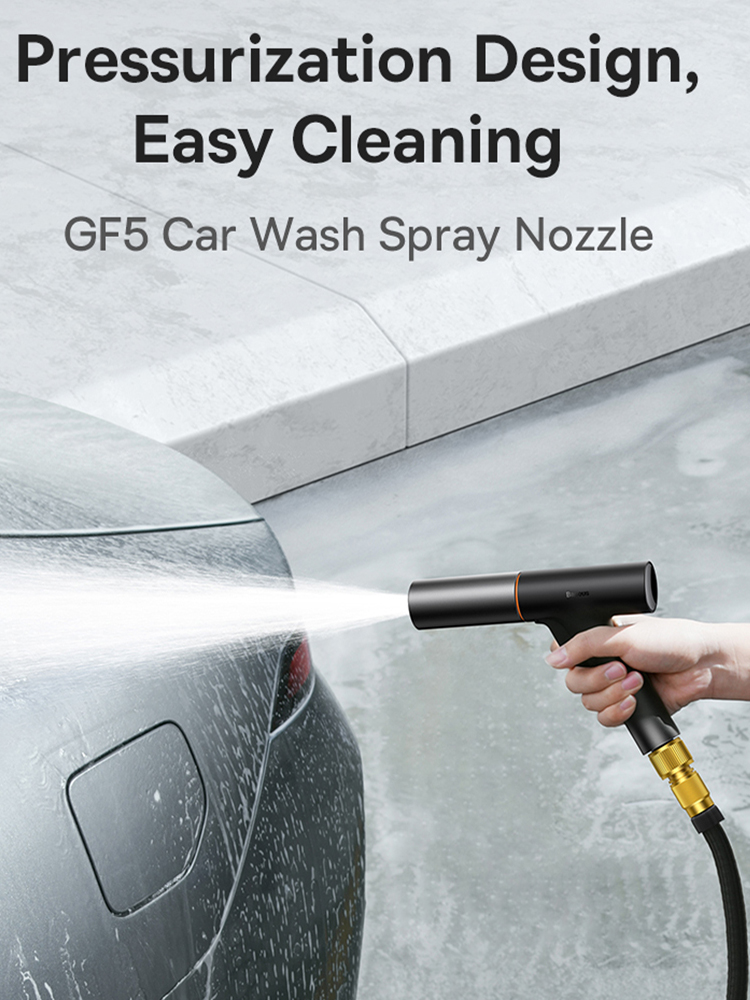 

Car Wash Sprayer High Pressure Cleaner 5 Adjustable Spray Forms for Auto, 15m, 501 Original