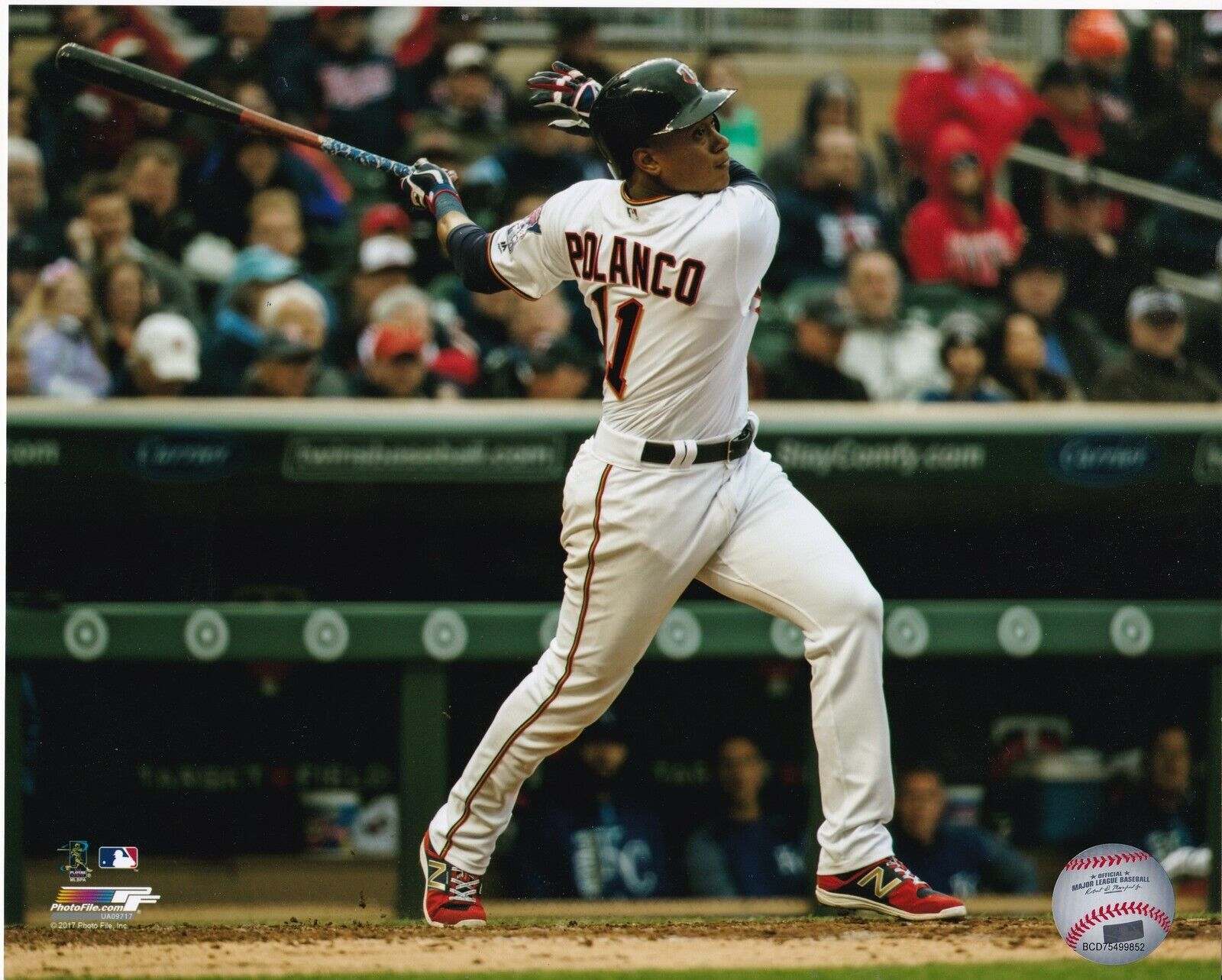 JORGE POLANCO MINNESOTA TWINS Photo Poster paintingFILE LICENSED ACTION 8x10 Photo Poster painting