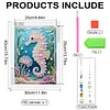 Diamond Painting-DIY Special Shaped Drill Pearl Painting Seahorse(30x40cm)