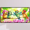 >SALE<5D DIY Full Round Drill Diamond Painting Cartoon Birds for Decor (LD372)