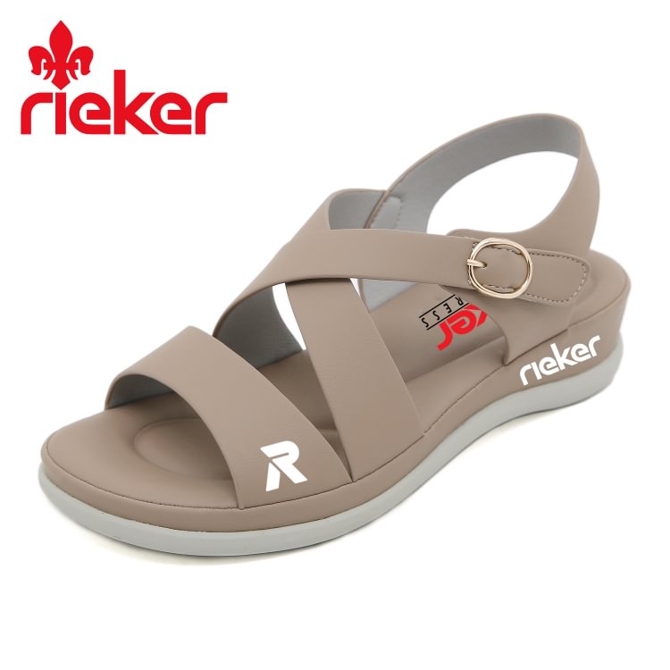 Jednoduché sandále na platforme Rieker®