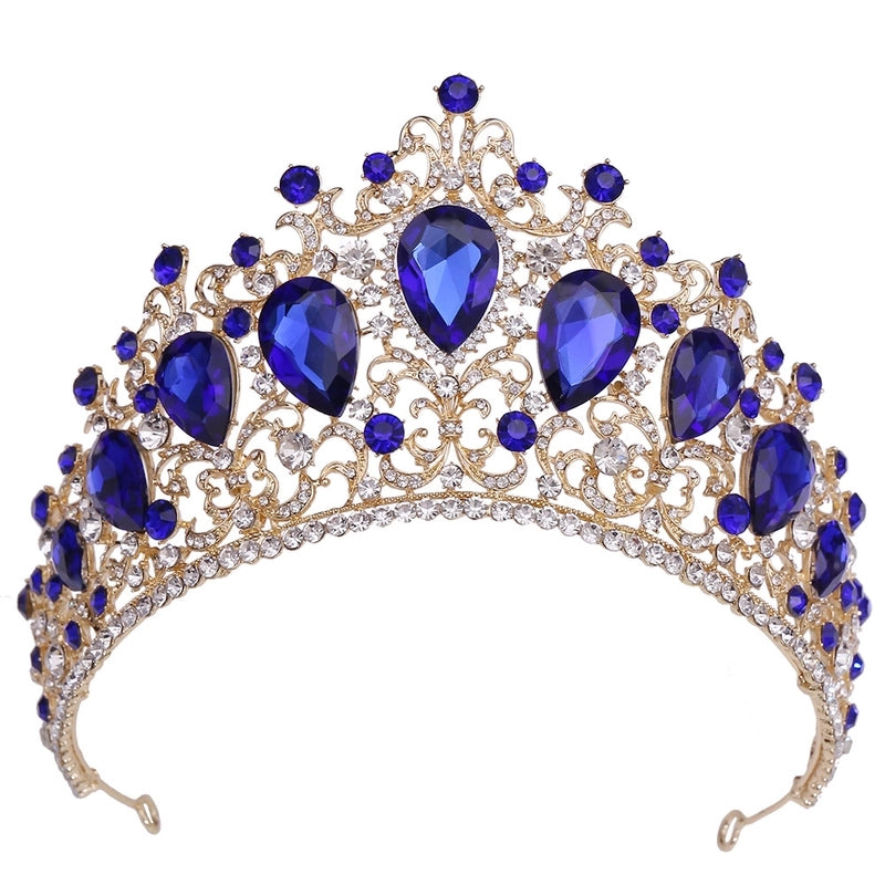 Women’s Elegant Romantic Crown Alloy Diamond Crown