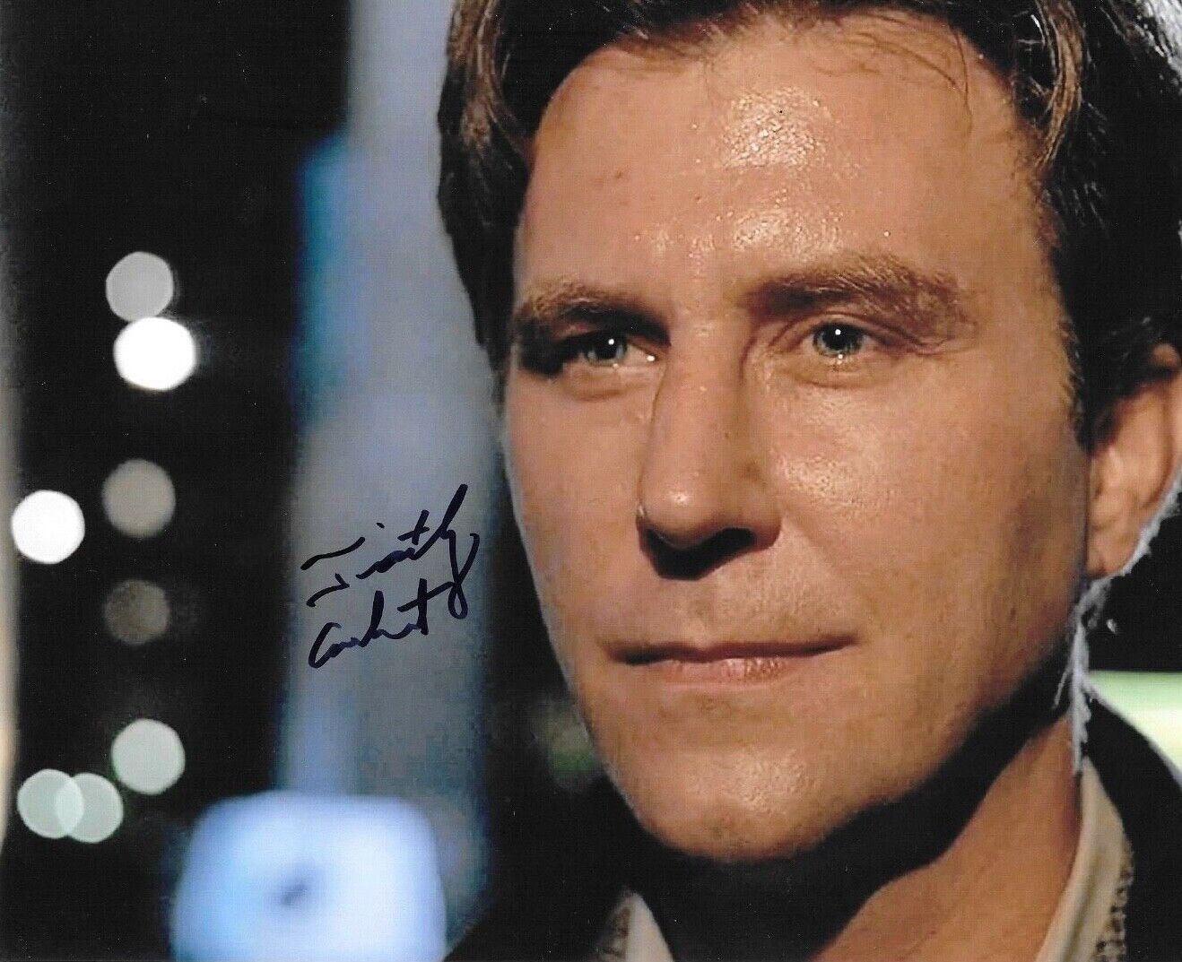 * TIMOTHY CARHART * signed 8x10 Photo Poster painting * THE X-FILES * COA * 2