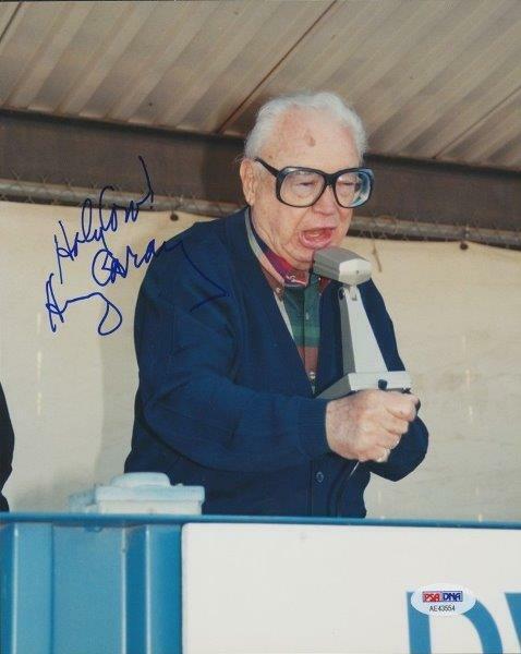 REPRINT - HARRY CARAY Chicago Cubs Autographed Signed 8 x 10 Photo Poster painting RP