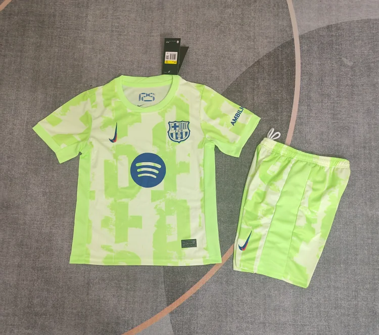 2024-25 Barcelona Second Away Jersey - Kids Size