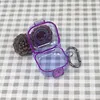 Protective Cover Compatible for Sony LinkBuds Clip WF-LC900 TPU Earphone Case Protective Skin Case with Carabiner Anti Scratch & Shockproof