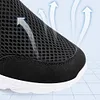 Gioiacombo&trade; Sneaker slip-on da uomo in mesh leggero e traspirante