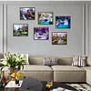 (US Only)6pcs Diamond Painting - Full Round Drill - Beautiful Scenery (Canvas|40*30cm)