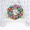 DIY Special Shaped Drills Diamond Painting Flower Wreath Kit