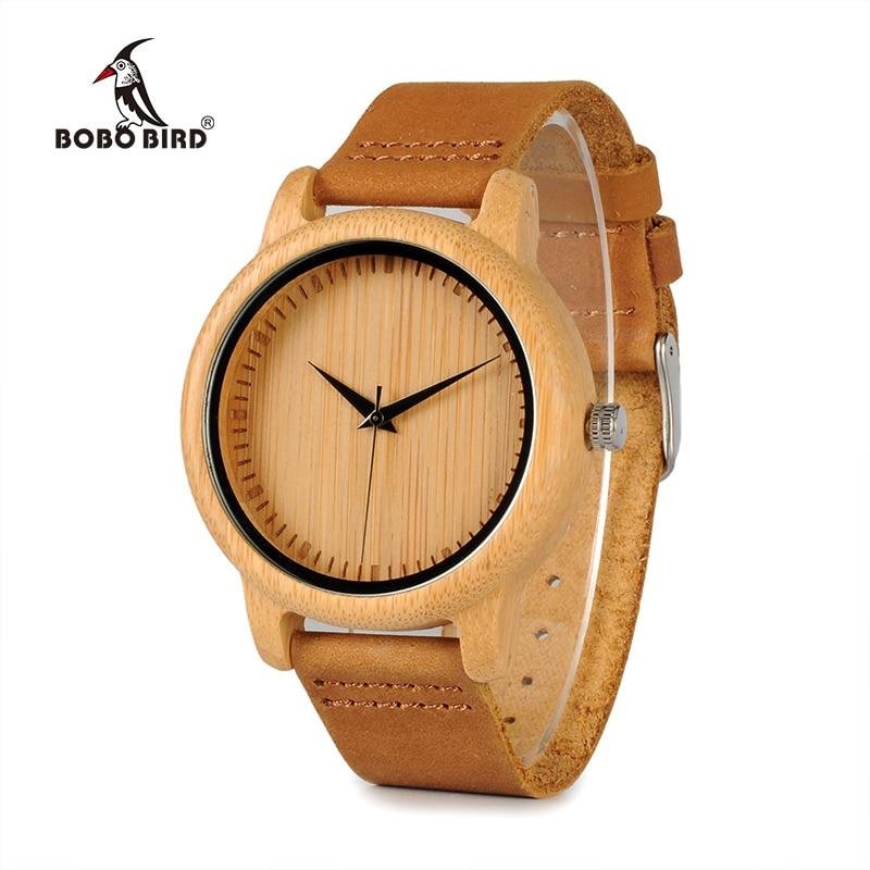Luxury Timepieces Bamboo Couples Watches Lovers Handmade Natural Wood