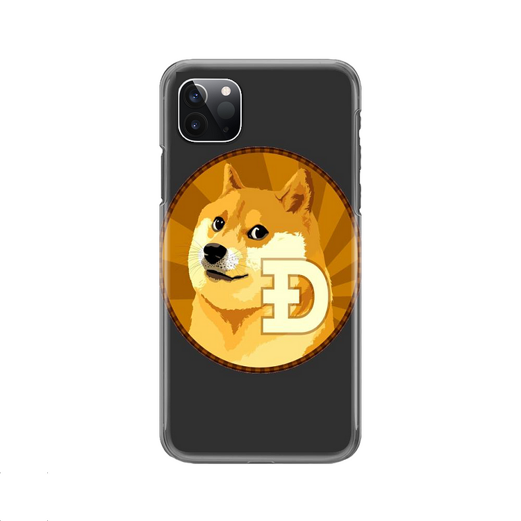 Dogecoin Logo, Logo Parody iPhone Case