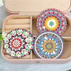 3pcs DIY Mandala Diamond Painting Makeup Mirror