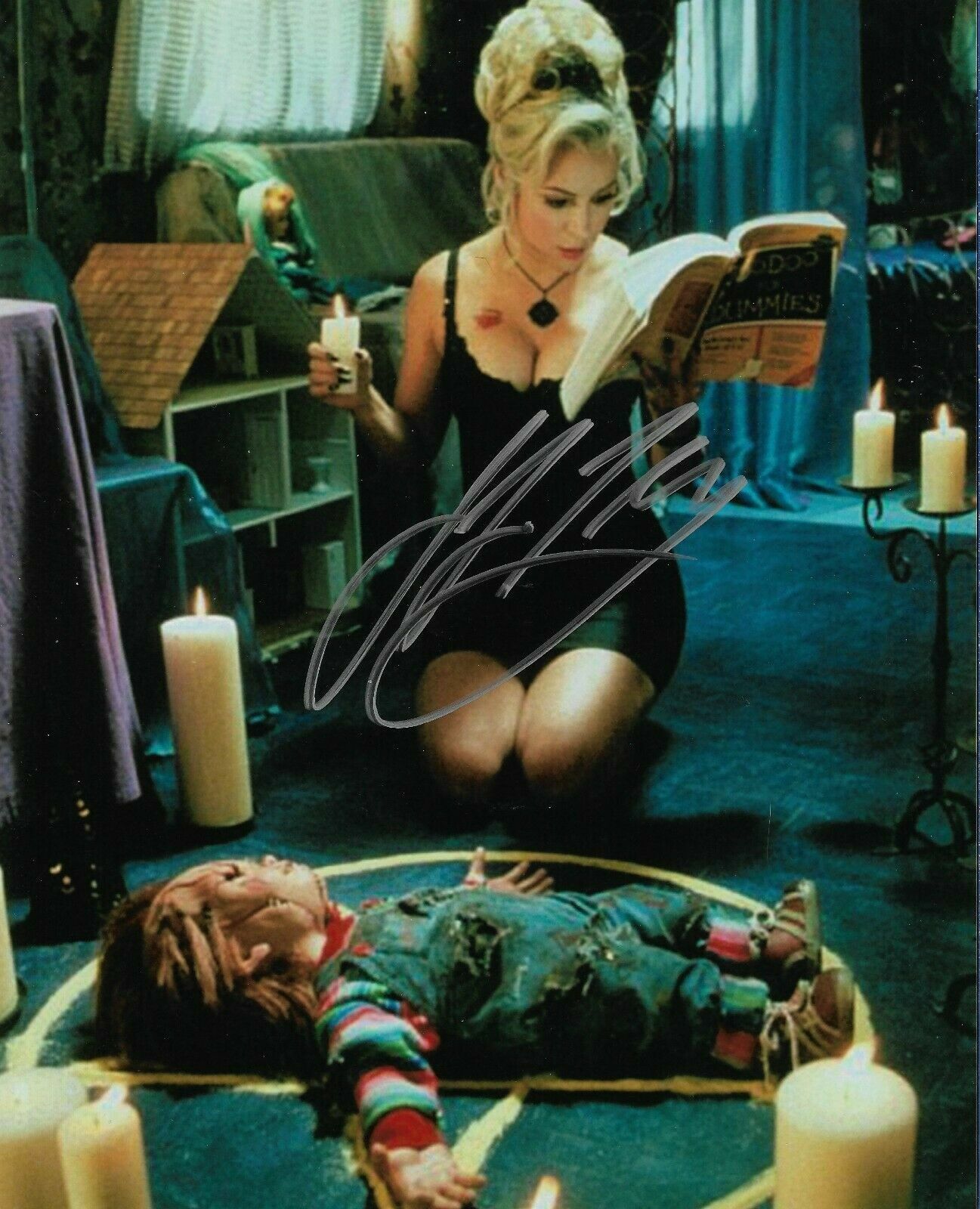 Jennifer Tilly Autographed Signed 8x10 Photo Poster painting ( Chucky ) REPRINT