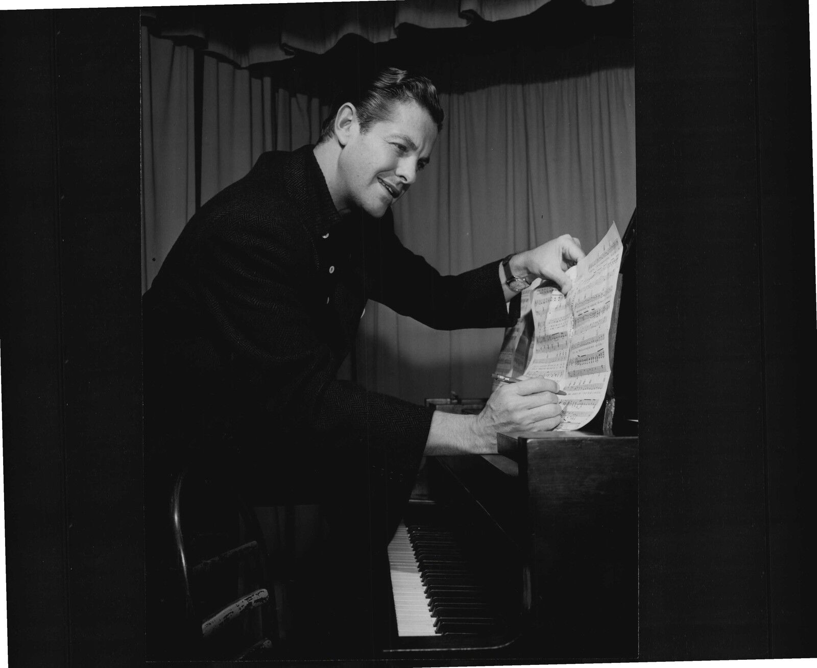 Robert Cummings Press Photo Poster painting