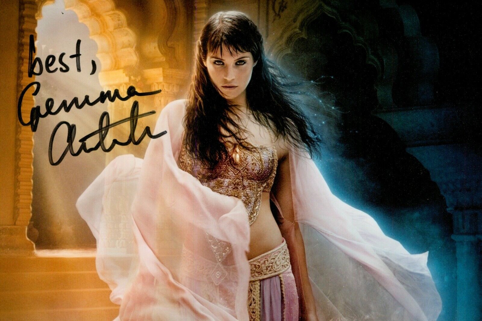 Gemma Arterton Signed 6x4 Photo Poster painting Prince of Persia James Bond 007 Autograph + COA