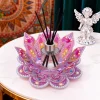 DIY Lotus Flower Diamond Painting Candle Holder Acrylic Three-Dimensional Aromatherapy Rack Home Decor Gift