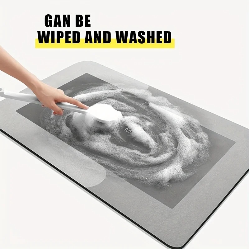 Likron Watches Ultra-Absorbent Bathroom Floor Mat Soft