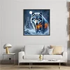 Wolf-11CT Counted Cross Stitch 40*40cm/15.75*15.75in
