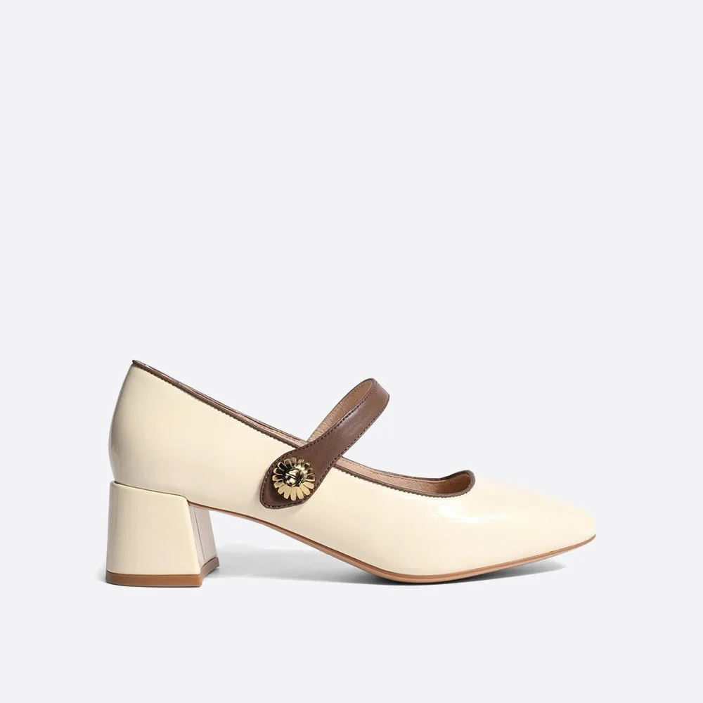 Vintage Daily Women Heeled Mary Janes