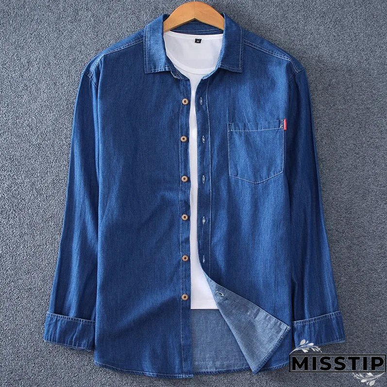 THE ROYAL SAPPHIRE DENIM SHIRT