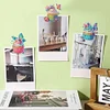 6Pcs Diamond Painting Acrylic Cupcake Sticky Clips for Poster Photo Light