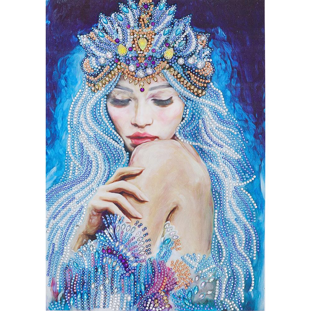 

40*30CM - Special Shaped Diamond Painting - Beauty, 501 Original