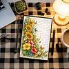 Flowers 5D DIY Diamond Art Painting Notebook Kit 50 Pages A5 Rhinestone Art Painting Notebook Kit for Adults Beginners Holiday Birthday Gift