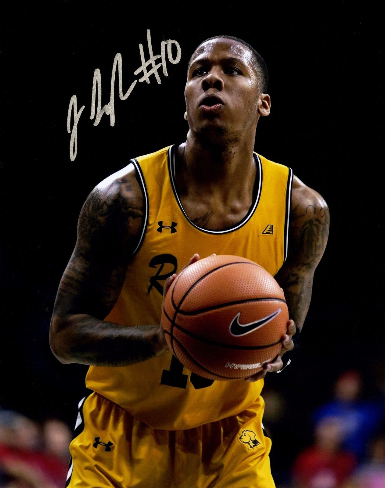 Jairus Lyles UMBC Signed 11x14 Photo Poster painting Will Pass PSA COA Auto Retrievers NCAA RC