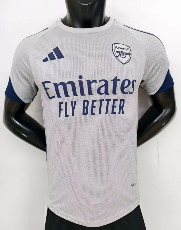 Arsenal Grey Shirt 2025-26 - Player Edition