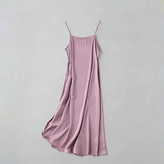 real silk life dresses Mulberry Silk Slip Dress for Women Solid Color