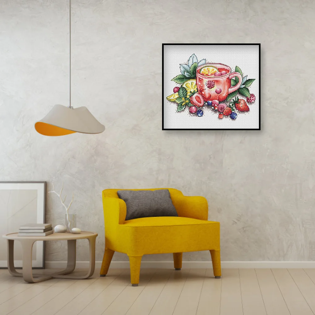 11ct Stamped Cross Stitch - Kitchen Gadgets(25*21cm)