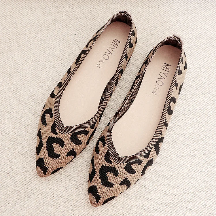 Comfortable All-Match Pointed Toe Flats shopify Stunahome.com