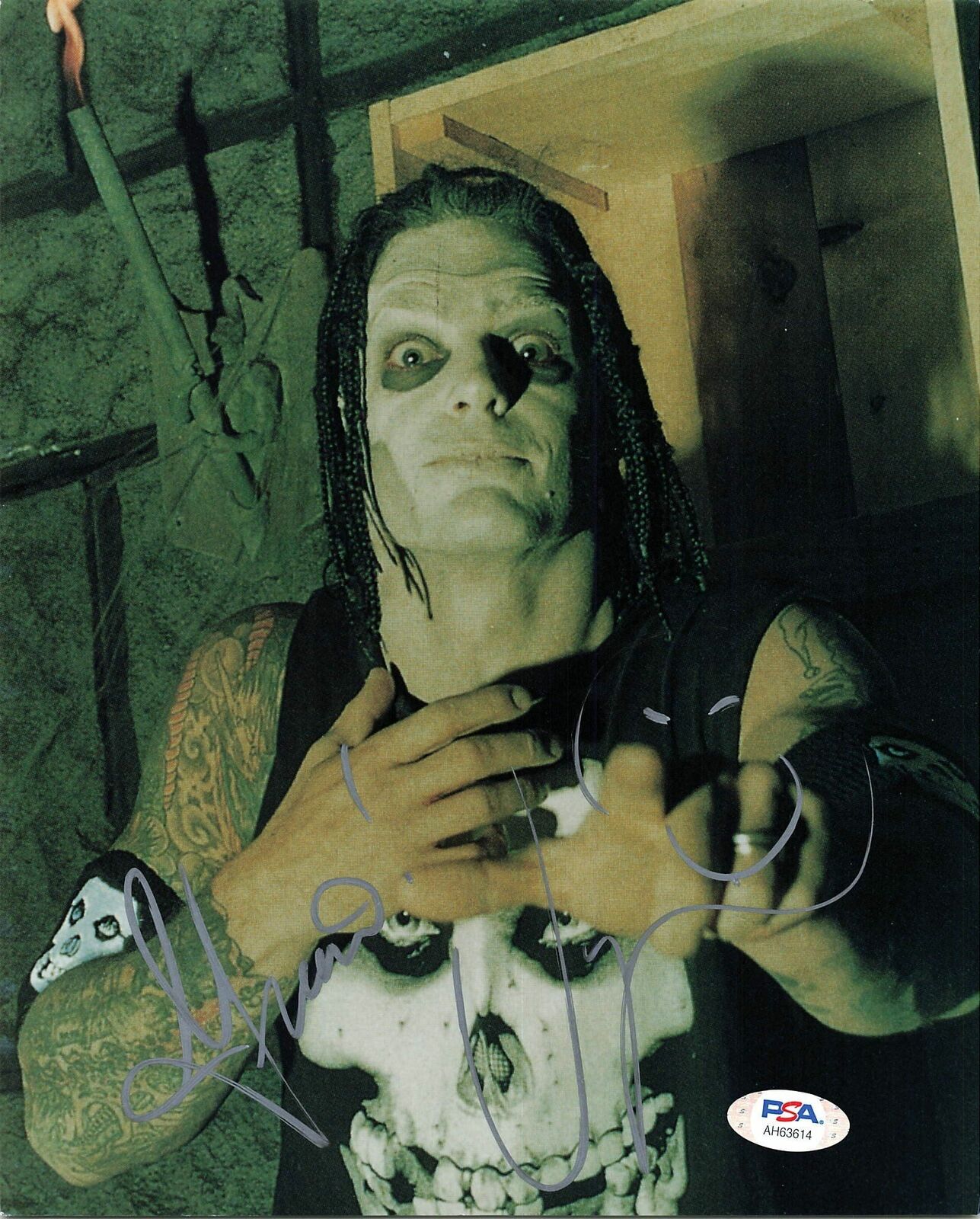 Vampiro Ian Hodgkinson signed 8x10 Photo Poster painting PSA/DNA COA WWE Autographed Wrestling