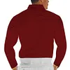 T-shirt da uomo a maniche lunghe con risvolto Waffle