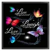 Butterfly Words-11CT Stamped Cross Stitch 40*40cm