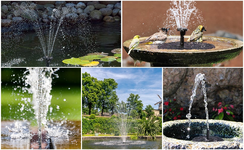 solar fountain