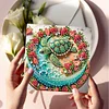 (US Only)6PCS DIY Xmas Diamond Art Greeting Cards Congratulations Cards & Gifts (Turtle)