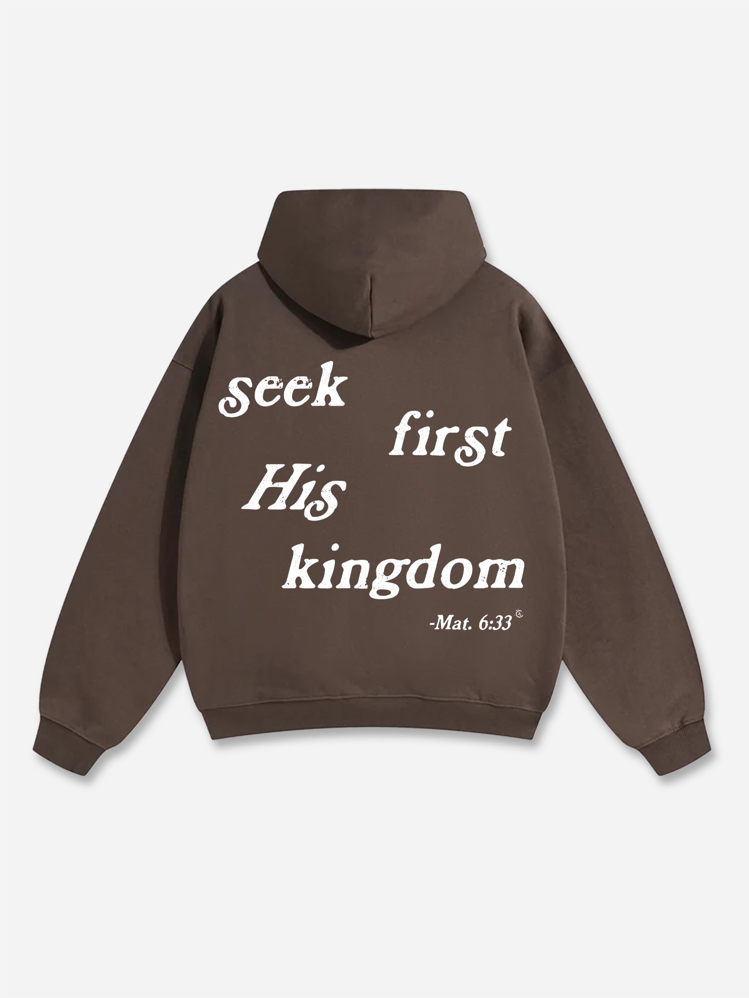 Seek First His Kingdom Graphic Hoodie - SOPULA