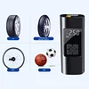 Portable Air Compressor, Cordless Version 6000mAh Rechargeable Li-ion Battery for Car/Bicycle Air Pump with LED Lighting
